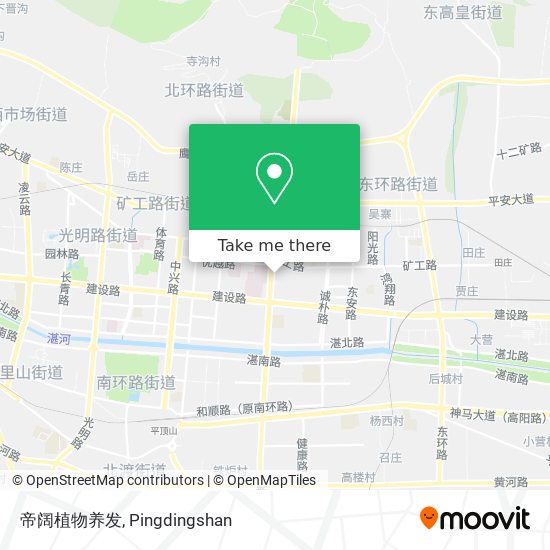 帝阔植物养发 map
