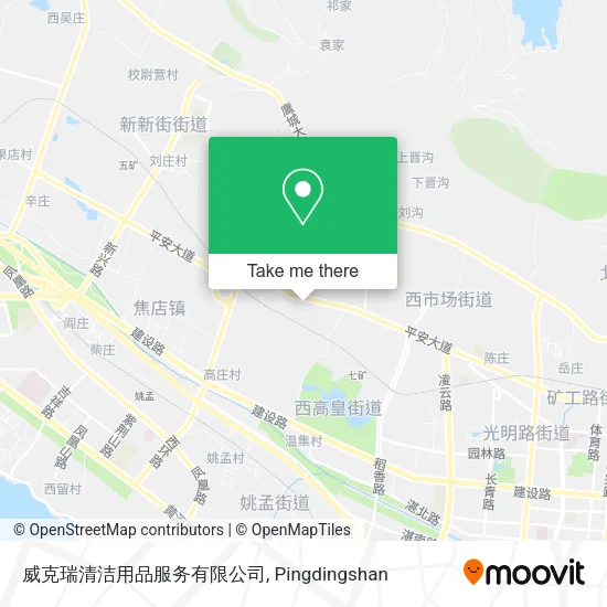 威克瑞清洁用品服务有限公司 map