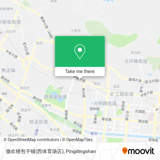 撒欢猪包子铺(西体育场店) map