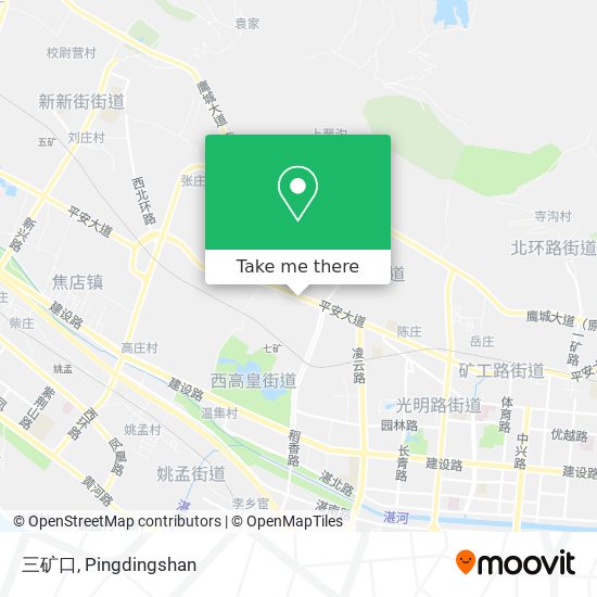三矿口 map