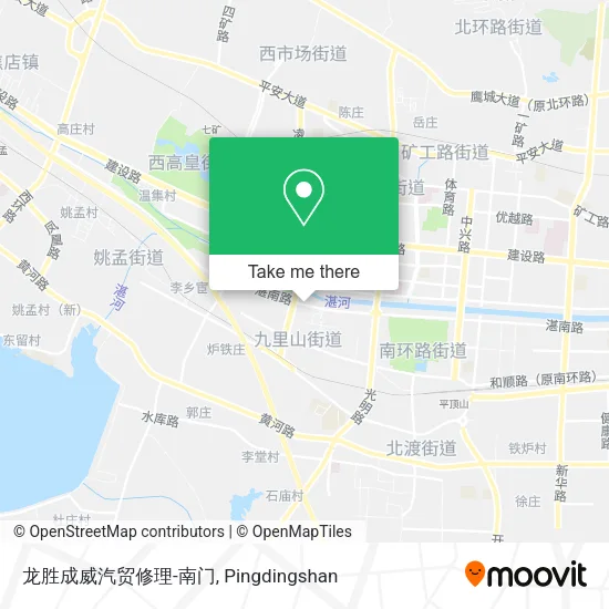 龙胜成威汽贸修理-南门 map