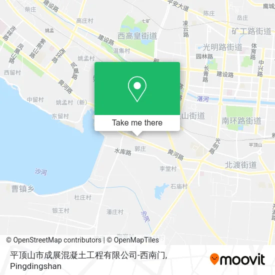 平顶山市成展混凝土工程有限公司-西南门 map