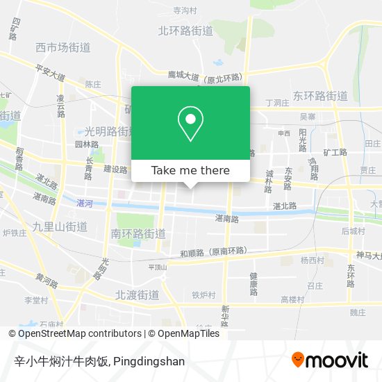 辛小牛焖汁牛肉饭 map
