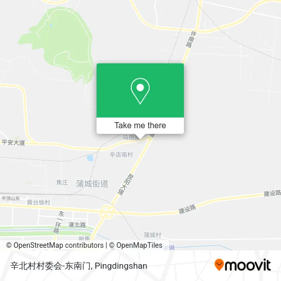 辛北村村委会-东南门 map