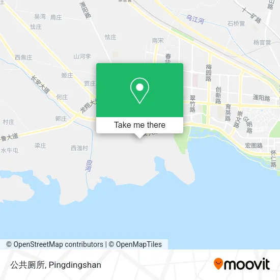 公共厕所 map