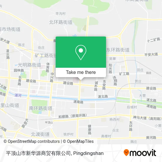 平顶山市新华源商贸有限公司 map