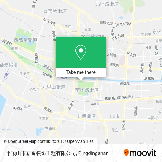 平顶山市新奇装饰工程有限公司 map