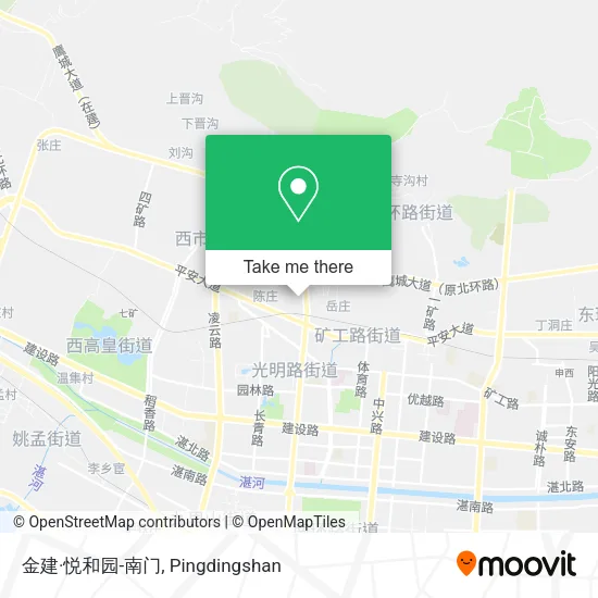 金建·悦和园-南门 map