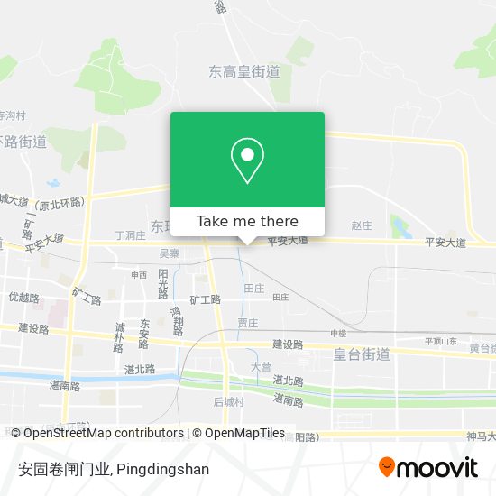 安固卷闸门业 map