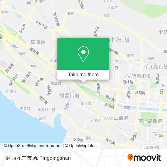 建西花卉市场 map
