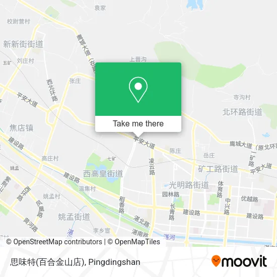 思味特(百合金山店) map