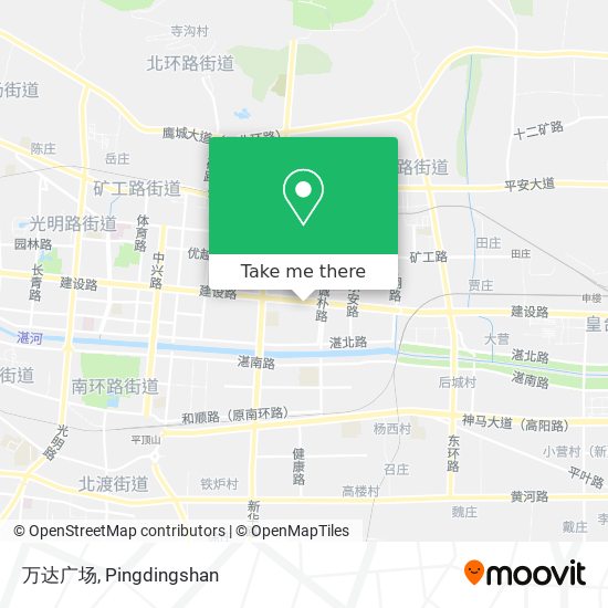 万达广场 map