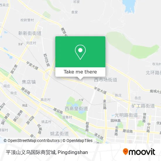 平顶山义乌国际商贸城 map