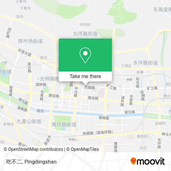 吃不二 map