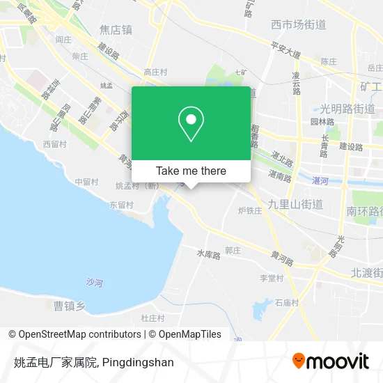 姚孟电厂家属院 map
