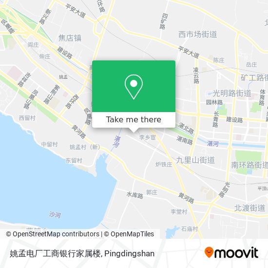 姚孟电厂工商银行家属楼 map