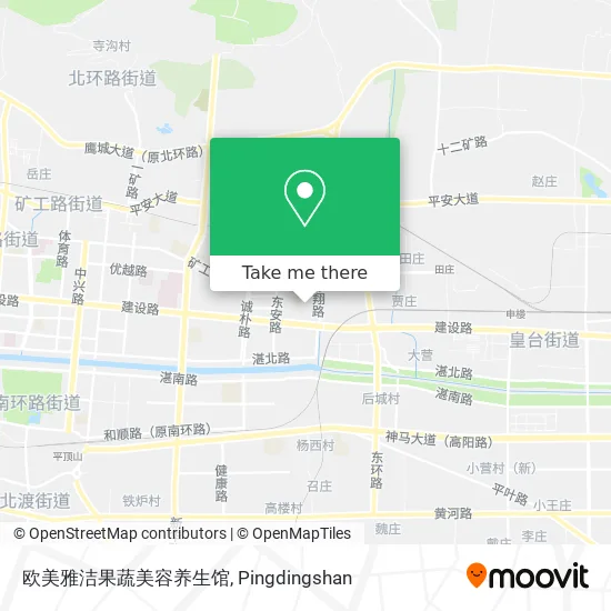 欧美雅洁果蔬美容养生馆 map