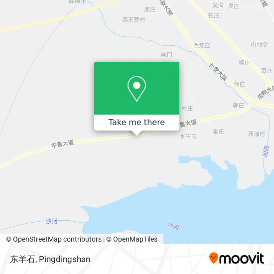 东羊石 map
