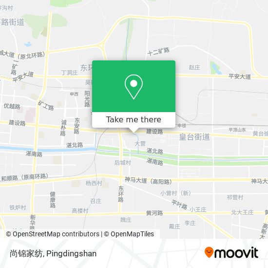 尚锦家纺 map