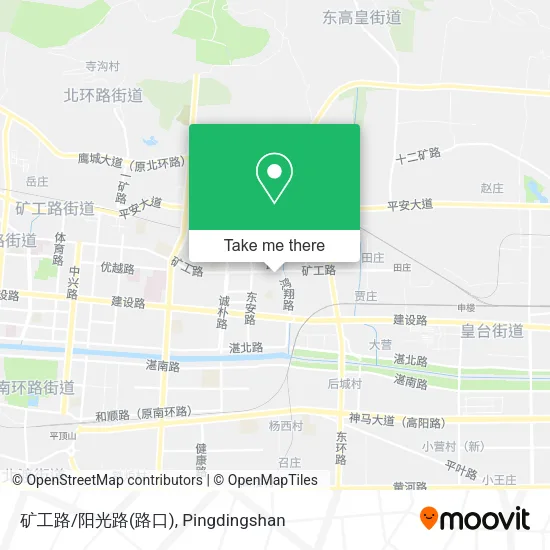 矿工路/阳光路(路口) map
