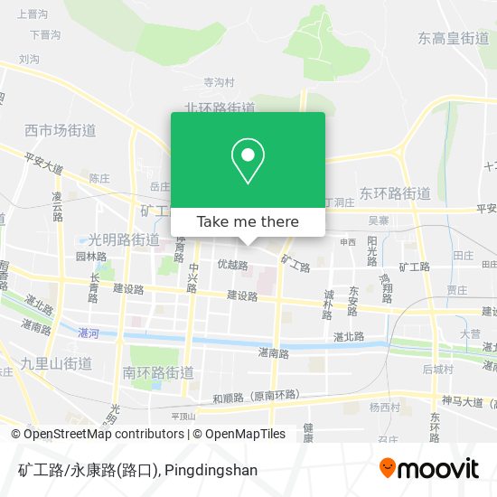矿工路/永康路(路口) map