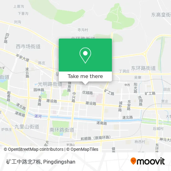 矿工中路北7栋 map