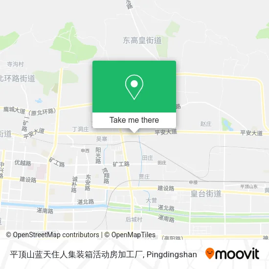 平顶山蓝天住人集装箱活动房加工厂 map