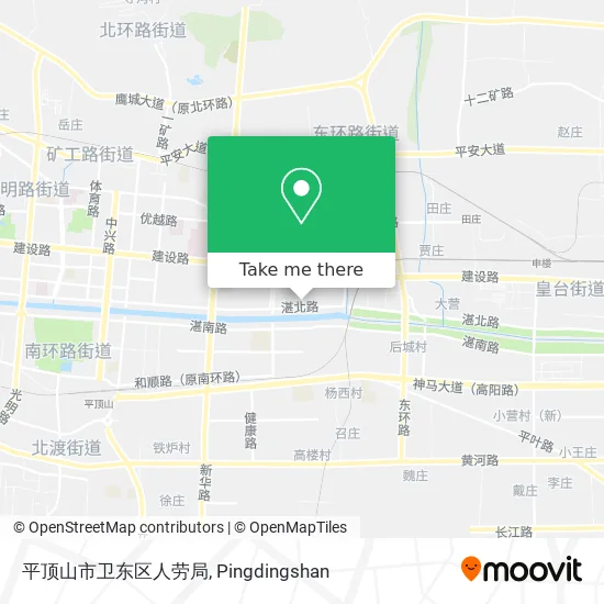 平顶山市卫东区人劳局 map