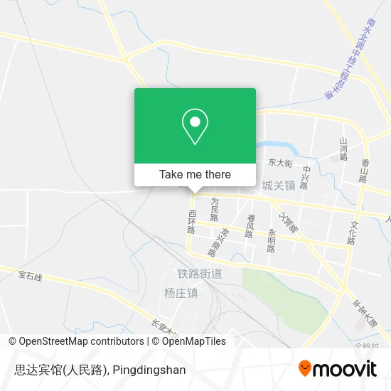 思达宾馆(人民路) map