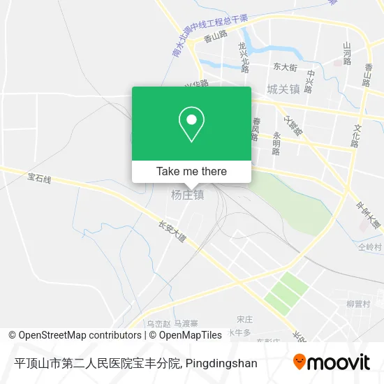 平顶山市第二人民医院宝丰分院 map
