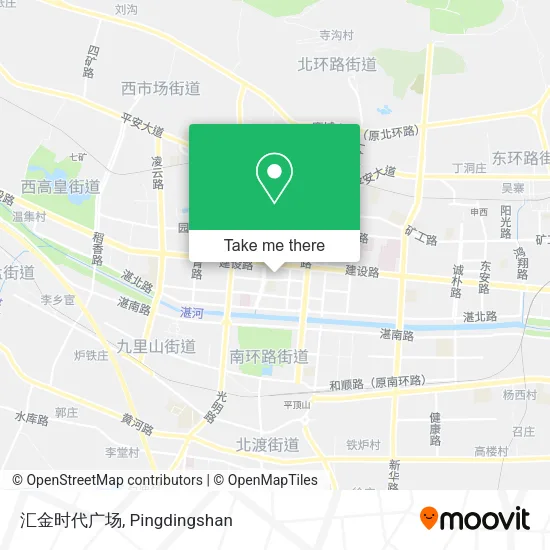 汇金时代广场 map