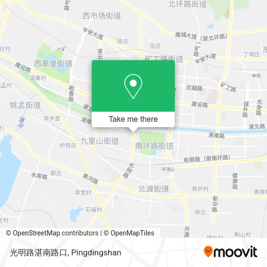 光明路湛南路口 map