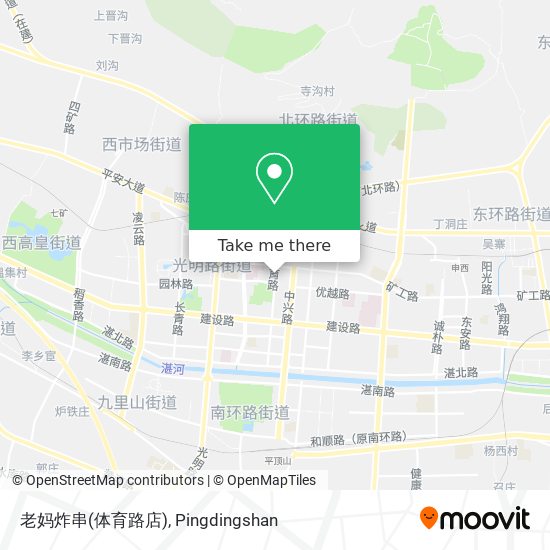 老妈炸串(体育路店) map