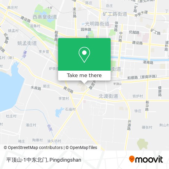 平顶山-1中东北门 map