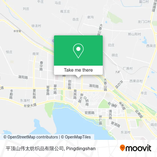 平顶山伟太纺织品有限公司 map