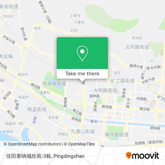 佳田塞纳城欣苑-3栋 map