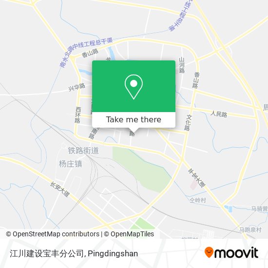 江川建设宝丰分公司 map