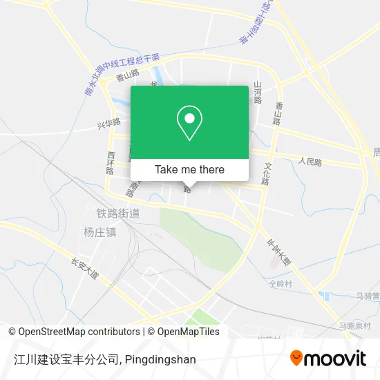 江川建设宝丰分公司 map