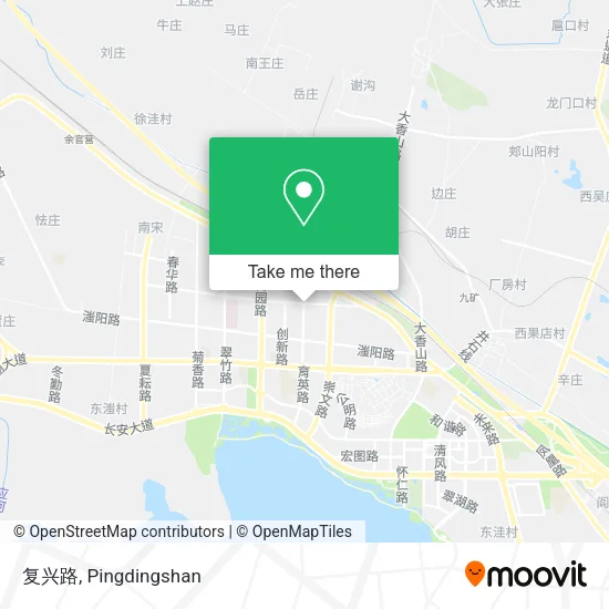 复兴路 map
