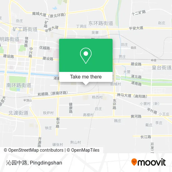 沁园中路 map