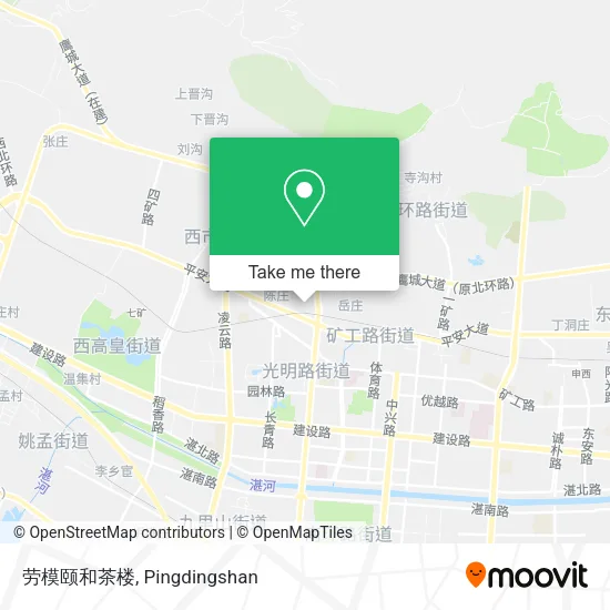 劳模颐和茶楼 map