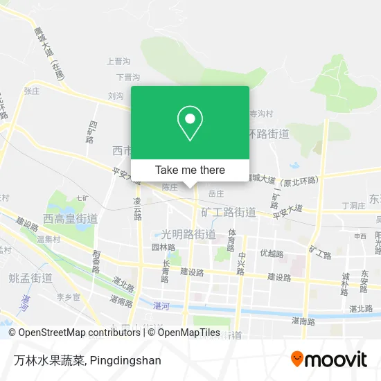 万林水果蔬菜 map