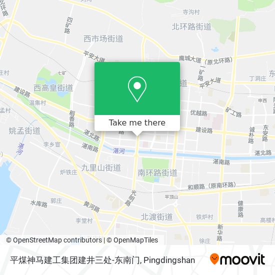 平煤神马建工集团建井三处-东南门 map