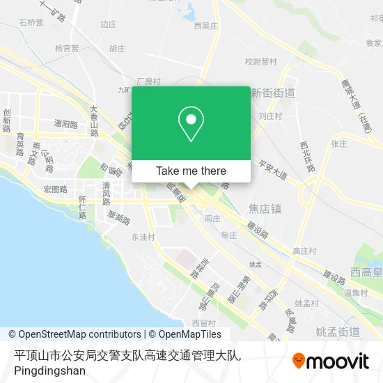 平顶山市公安局交警支队高速交通管理大队 map