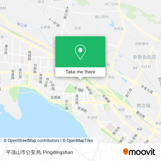 平顶山市公安局 map