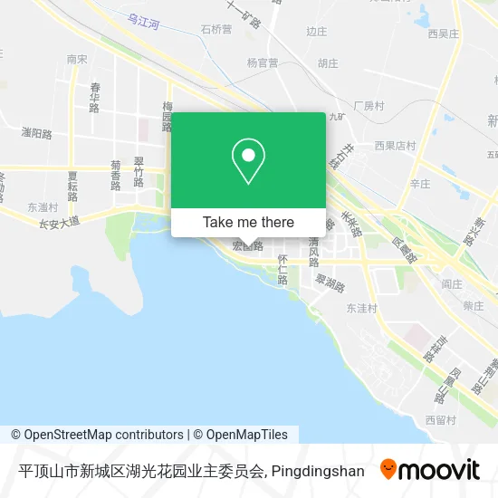 平顶山市新城区湖光花园业主委员会 map
