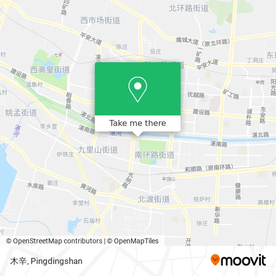木辛 map
