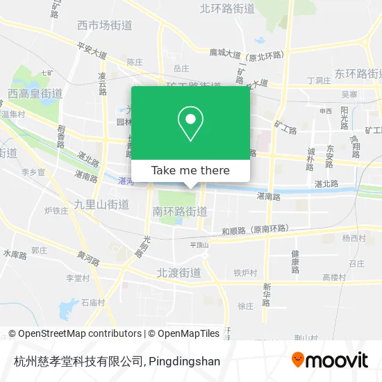 杭州慈孝堂科技有限公司 map