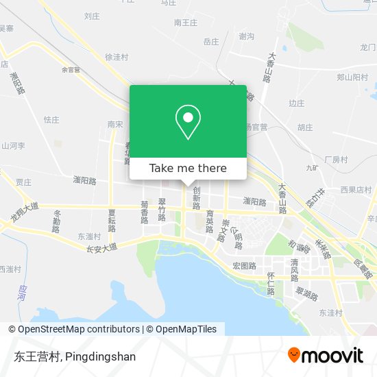 东王营村 map