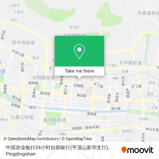 中国农业银行24小时自助银行(平顶山新华支行) map